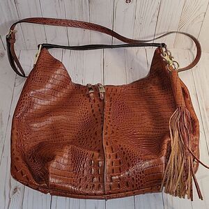 Gili Leather Hobo Bag